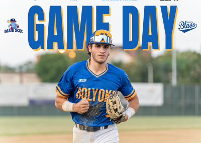 Blue Sox game day post against the Bristol Blues number 2